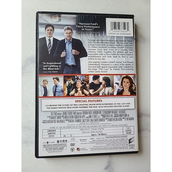 Extraordinary Measures (DVD, 2010) - Picture 5 of 10